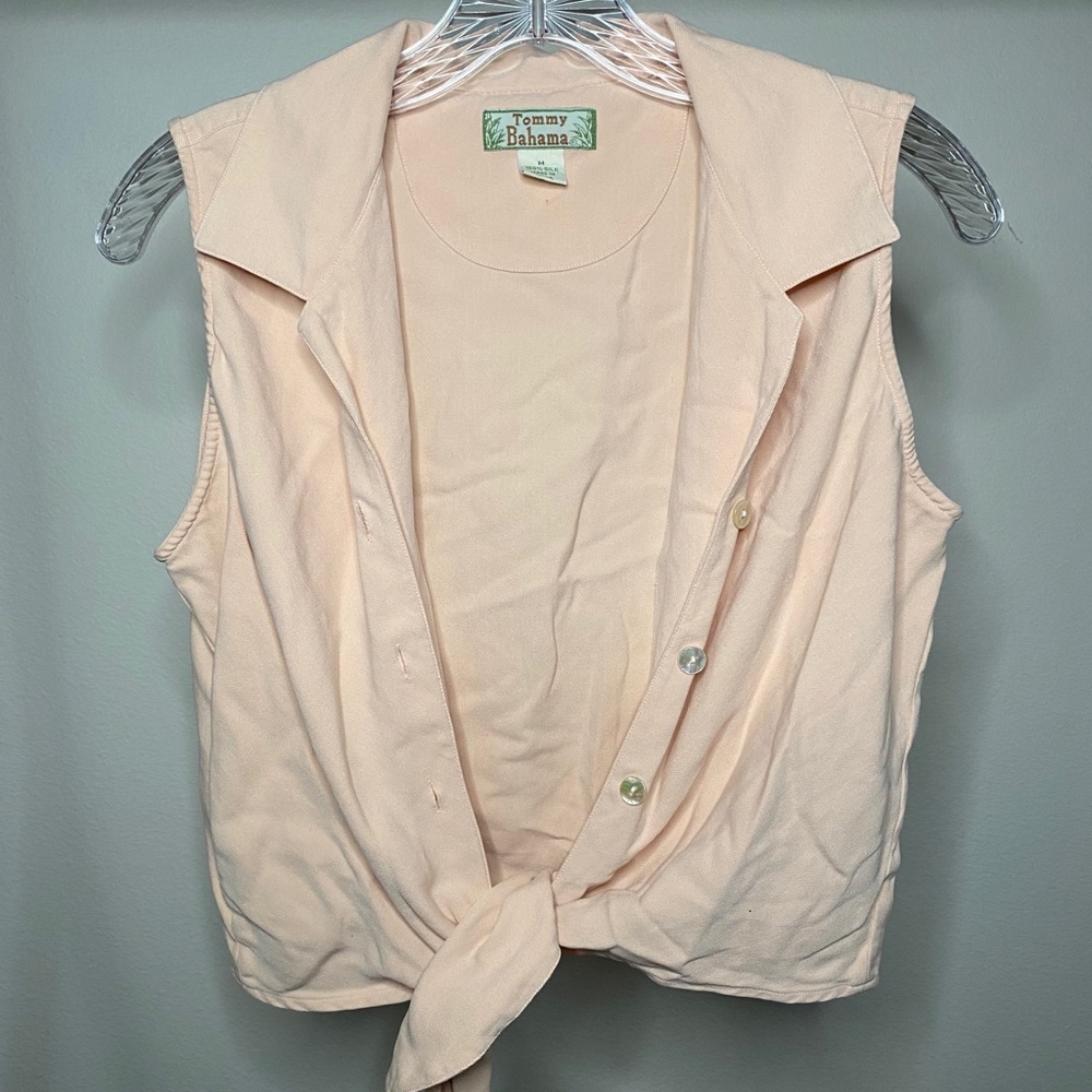 CROPPED COLLARED BLOUSE